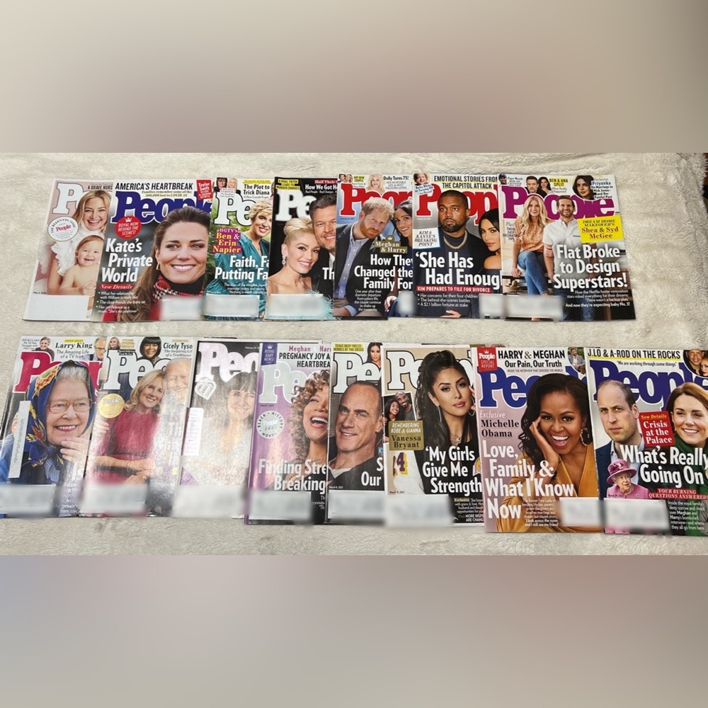 People Magazine Bundle (NWT)